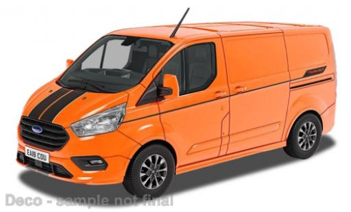 Modellautos Ford Transit 1/43 Vanguards Douane Sport orange/noire RHD Ford Transit 1/43 Vanguards Douane Sport orange/noire RHD modellautos