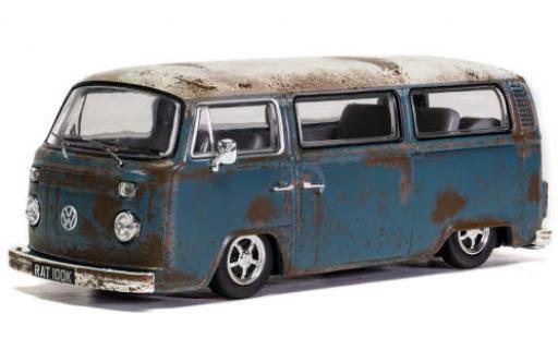Modellautos Volkswagen T2 1/43 Vanguards Camper blau/weiss RHD Rat gealtert Volkswagen T2 1/43 Vanguards Camper blau/weiss RHD Rat gealtert modellautos