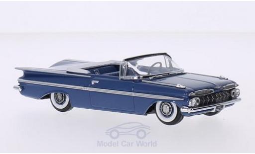Modellautos Chevrolet Impala 1959 1/43 Vitesse Cabrio mettalic blau 1959 Verdeck geöffnet Chevrolet Impala 1959 1/43 Vitesse Cabrio mettalic blau 1959 Verdeck geöffnet modellautos