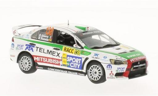 Modellautos Mitsubishi Lancer 1/43 Vitesse Evolution X No.138 Sport City Rallye Catalunya 2012 B.Guerra/B.Rozada sans Vitrine Mitsubishi Lancer 1/43 Vitesse Evolution X No.138 Sport City Rallye Catalunya 2012 B.Guerra/B.Rozada sans Vitrine modellautos