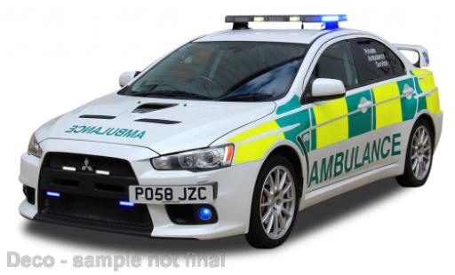 Modellautos Mitsubishi Lancer 1/43 Vitesse évolution X RHD priver Ambulance Service (UK) Mitsubishi Lancer 1/43 Vitesse évolution X RHD priver Ambulance Service (UK) modellautos
