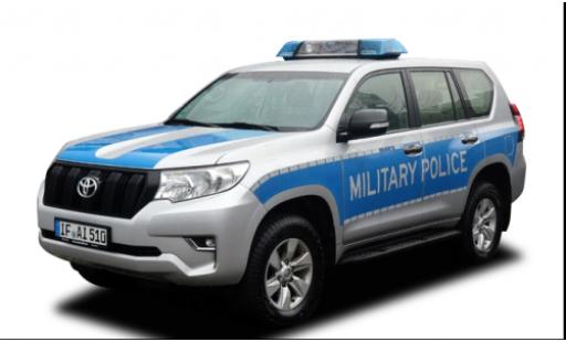 Modellautos Toyota Land Cruiser 1/43 Vitesse Prado Militärpolizei 2018 Toyota Land Cruiser 1/43 Vitesse Prado Militärpolizei 2018 modellautos