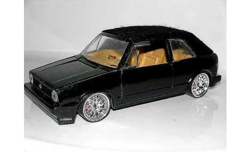 Volkswagen Golf Cabriolet 1/18 Sun Star schwarz jantes bbs german look modellautos