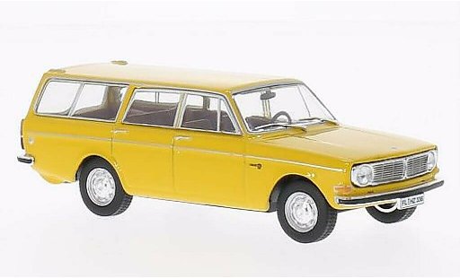Volvo 145 Base 1/43 WhiteBox gelb 1973 modellautos