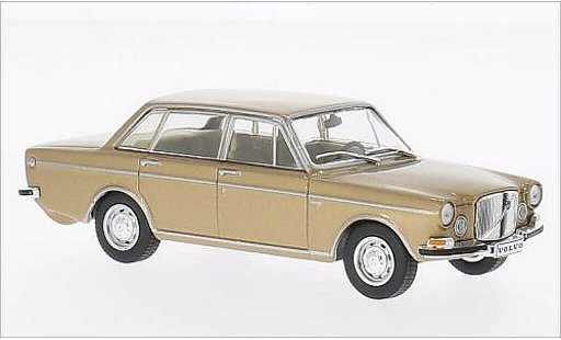Volvo 164 Base 1/43 WhiteBox gold 1968 modellautos