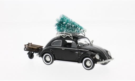 Modellautos Volkswagen Beetle "Christmas 2025" schwarz 1/43 Schuco
