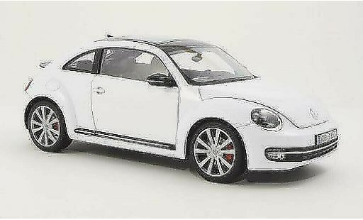 Volkswagen Beetle Base 1/18 Welly weiss 2012 modellautos
