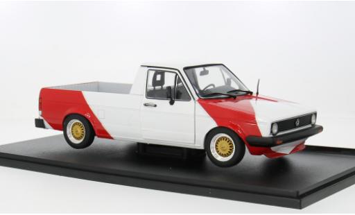 Volkswagen Caddy 1/18 Solido MK I weiss/rot 1:18 modellautos