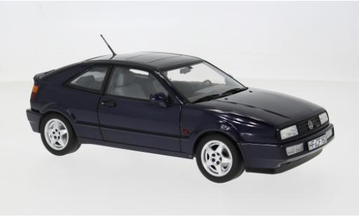 Modellautos Volkswagen Corrado VR6 blau 1988 1/18 Norev