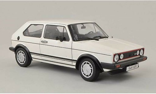 Volkswagen Golf GTI 1/18 Welly weiss 1982 modellautos