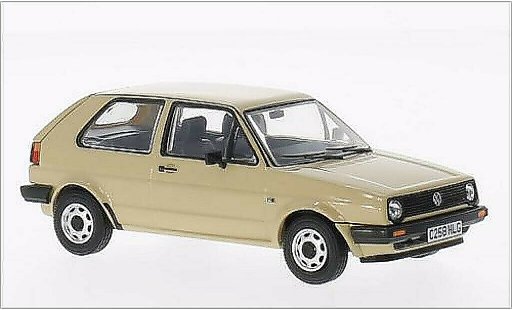 Volkswagen Golf Base 1/43 Vanguards 1.3C beige RHD modellautos