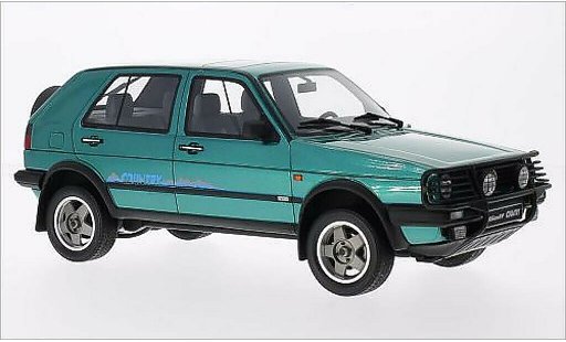 Volkswagen Golf Country 1/18 Ottomobile mettalic gr&Atilde;&frac14;n modellautos