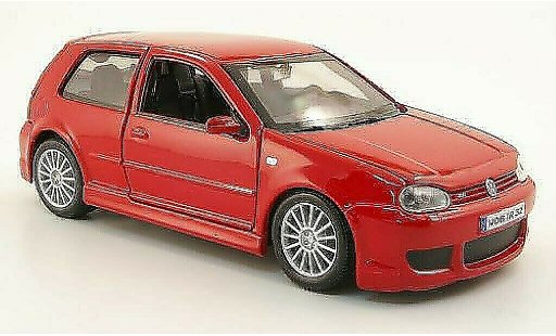 Volkswagen Golf R32 1/24 Maisto rot 2006 modellautos