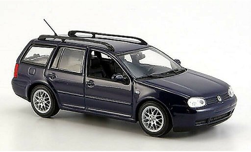 Volkswagen Golf Variant 1/43 Minichamps blau 1999 modellautos