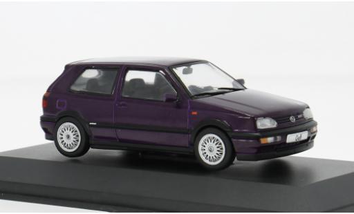 Volkswagen Golf 1/43 Solido MKIII VR6 lila 1994 1:43 modellautos