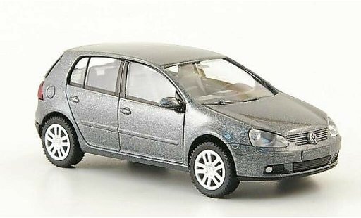 Volkswagen Golf Base 1/87 Wiking grau 5-Turer 2003 modellautos