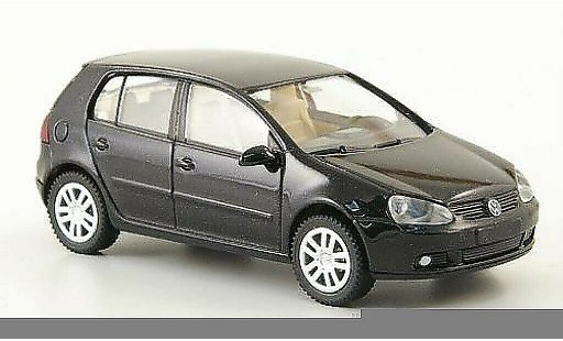 Volkswagen Golf Base 1/87 Wiking schwarz 5-Turer 2003 modellautos