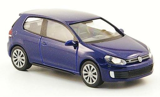 Volkswagen Golf GTI 1/87 Wiking GTD blau modellautos