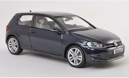 Volkswagen Golf Base 1/43 Herpa blau 3-Turer modellautos