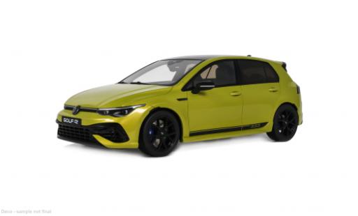 Volkswagen Golf 1/18 Ottomobile VIII R gelb 2023 1:18 modellautos