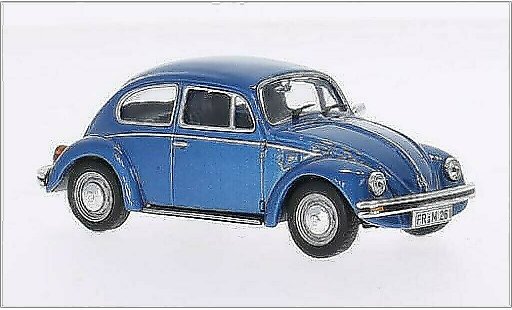 Volkswagen Kafer Base 1/43 Solido 1302 LS mettalic blau 1972 modellautos