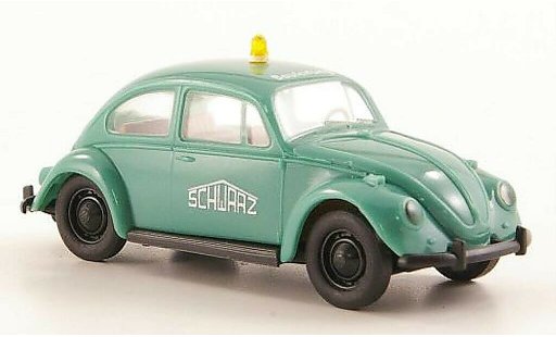 Volkswagen Kafer Base 1/87 Brekina Bauleitung - schwarzbau modellautos