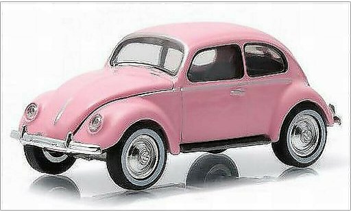 Volkswagen Kafer Base 1/64 Greenlight rosa 1949 modellautos