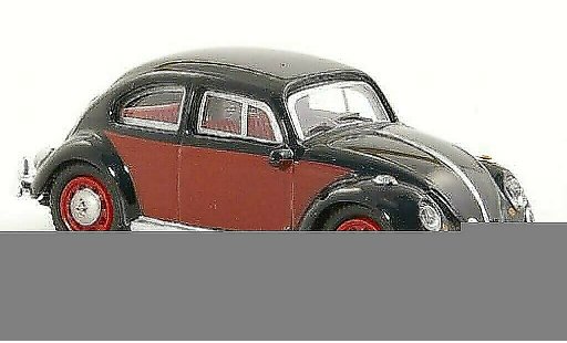 Volkswagen Kafer Base 1/87 Schuco schwarz/rot modellautos