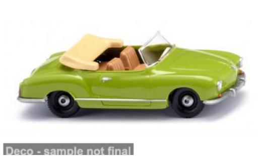 Volkswagen Karmann 1/87 Wiking Ghia Cabriolet gr&uuml;n/beige 1957 1:87