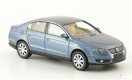 Volkswagen Passat B6 1/87 Wiking blaugrau 2005 modellautos