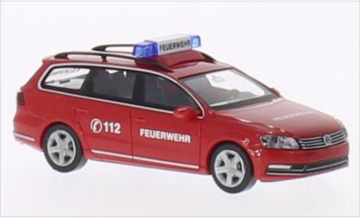 Volkswagen Passat B7 1/87 Wiking Variant Feuerwehr modellautos