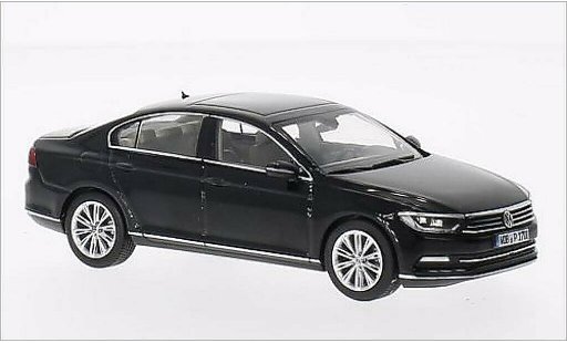 Volkswagen Passat B7 1/43 Herpa Limousine mettalic schwarz 2014 modellautos