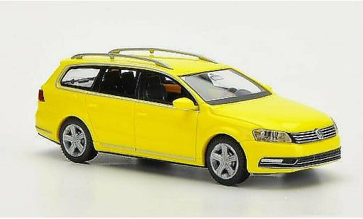 Volkswagen Passat B7 1/87 Wiking Variant gelb modellautos