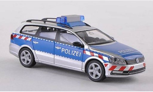 Volkswagen Passat B7 1/87 Wiking Variant Polizei modellautos