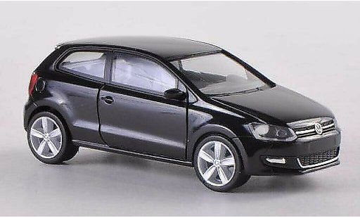Volkswagen Polo Base 1/87 Herpa 2-turig schwarz modellautos