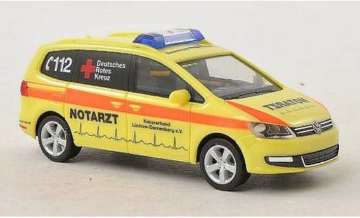 Volkswagen Sharan Base 1/87 Herpa DRK Luchow - Notarzt modellautos