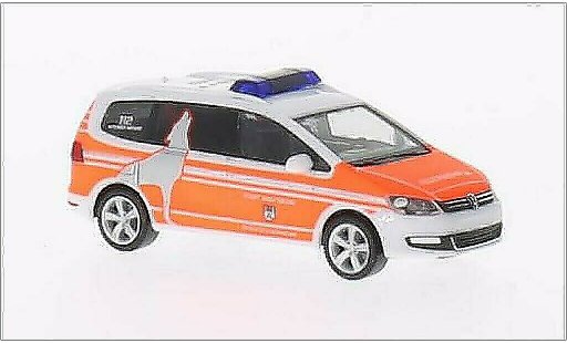 Volkswagen Sharan Base 1/87 Herpa ELW Feuerwehr Wolfsburg modellautos