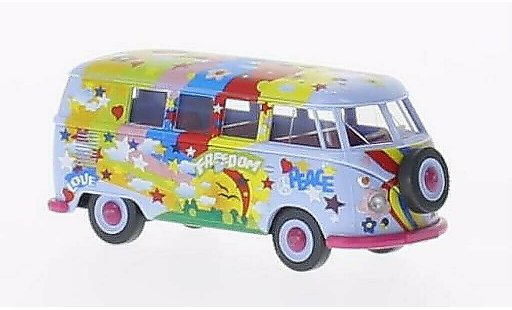 Volkswagen T1 Base 1/87 Wiking Bus Flower Power modellautos