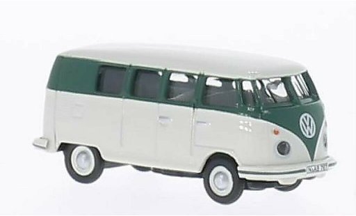 Volkswagen T1 Base 1/87 Schuco Bus grau/gr&Atilde;&frac14;n modellautos