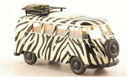 Volkswagen T1 Base 1/87 Wiking Campingbus Safari Zebraoptik modellautos