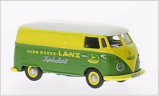 Volkswagen T1 Base 1/87 Schuco Kasten John Deere- Lanz Kundendienst modellautos