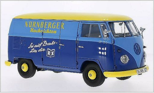 Volkswagen T1 Base 1/18 Schuco Kasten Nurnberger Nachrichten modellautos
