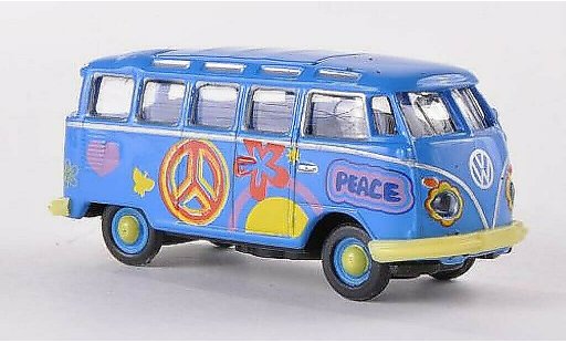 Volkswagen T1 Base 1/87 Schuco Samba Flower Power modellautos