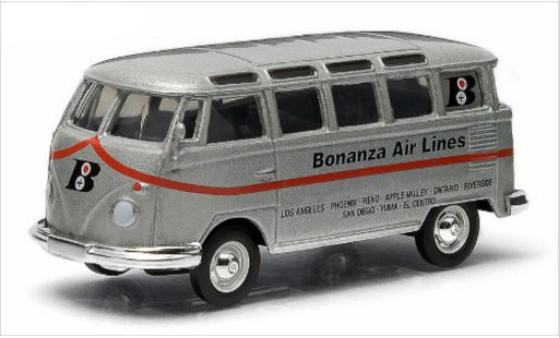 Volkswagen T1 Base 1/64 Greenlight Sambabus grau modellautos