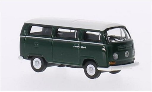 Volkswagen T2 Base 1/87 Schuco Bus gr&Atilde;&frac14;n/weiss modellautos