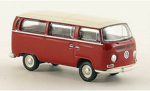 Volkswagen T2 Base 1/87 Bub Bus L rot/weiss modellautos
