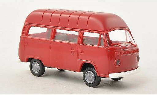 Volkswagen T2 Base 1/87 Brekina Hochdach-Kombi rot modellautos