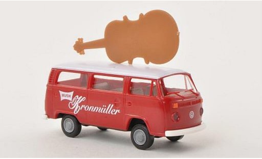 Volkswagen T2 Base 1/87 Brekina Kombi Musik Kronmuller modellautos