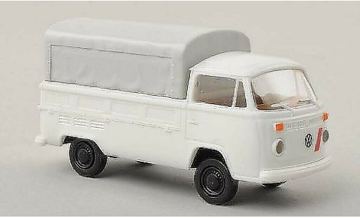Volkswagen T2 Base 1/87 Brekina Pritsche Italien (I) weiss modellautos