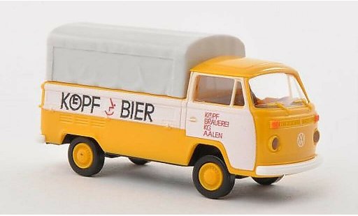Volkswagen T2 Base 1/87 Brekina Pritsche Kopf Bier modellautos